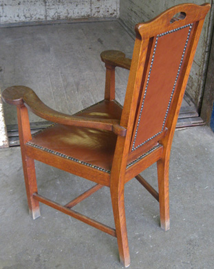 Arts and Crafts armchair by Simpson of Kendal