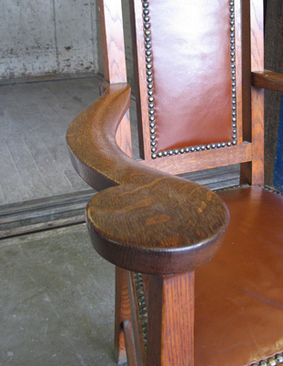 Arts and Crafts armchair by Simpson of Kendal